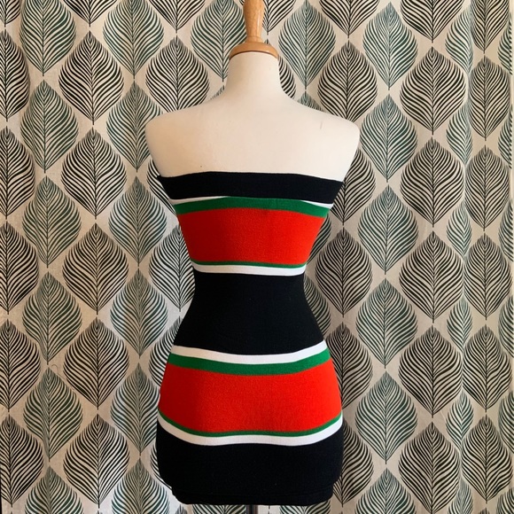 WINDSOR | Italia Color-Block Midi Bodycon Dress - Picture 5 of 5
